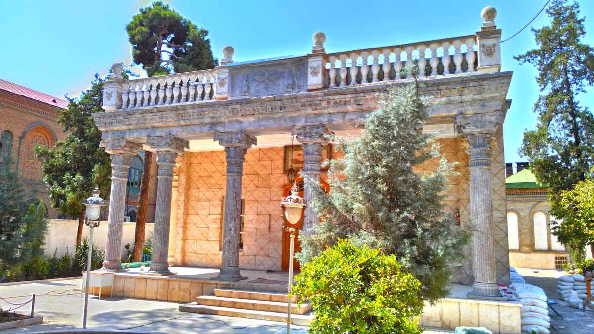 Adrian temple in 30 tir avenue tehran iran